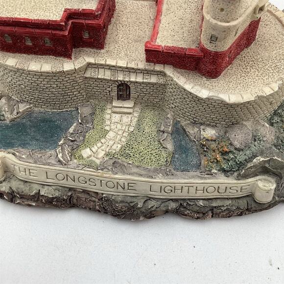 Lilliput Lane Longstone Lighthouse Model Nautical Decor Multicolor - Picture 5 of 7